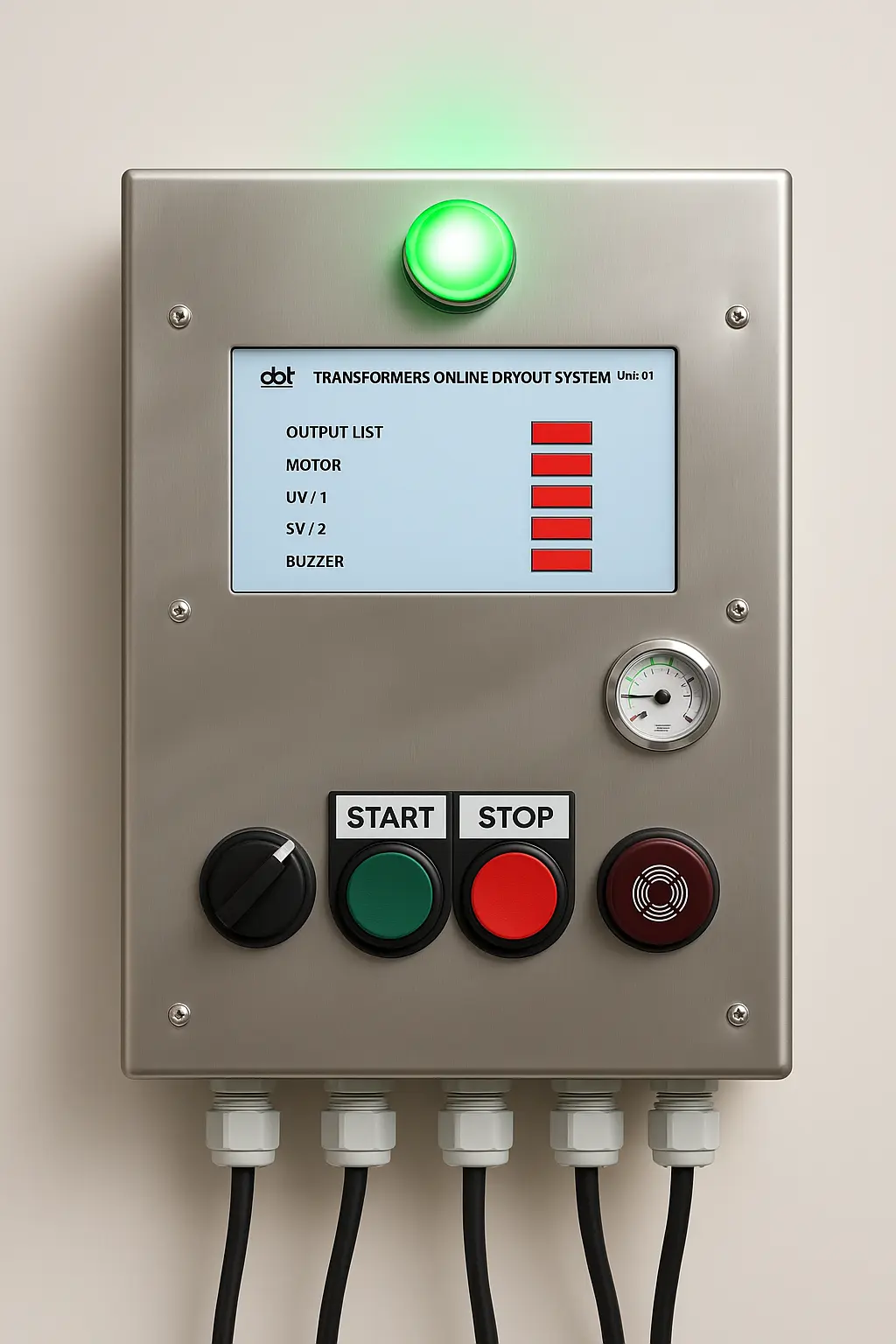 Transformer Oil Dryout System